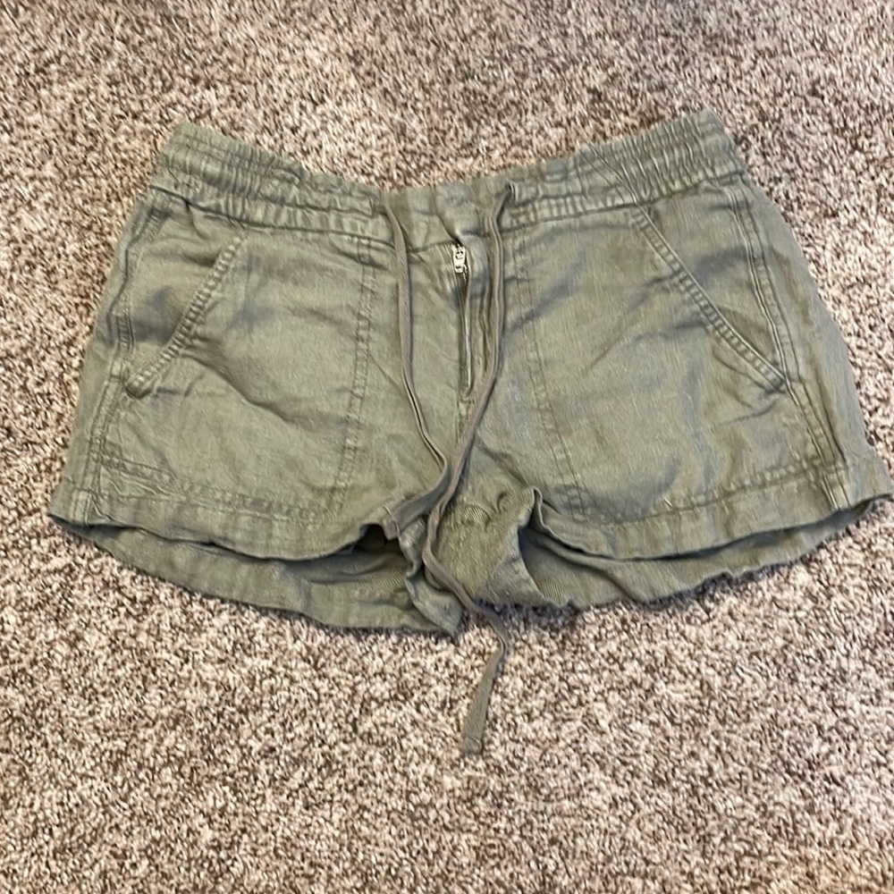 Linen shorts